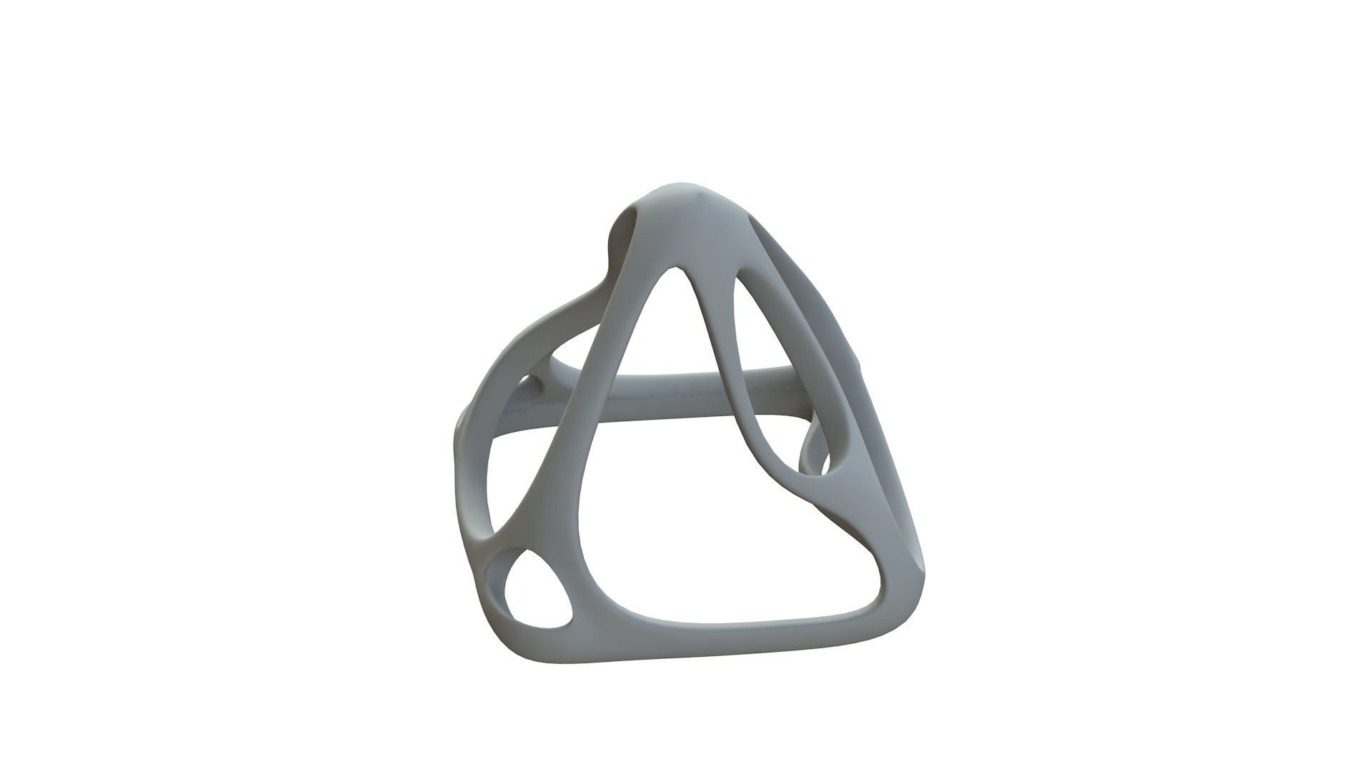 SciFi Cube Object No 59173 Low Poly Shape Low-poly 3D model_13