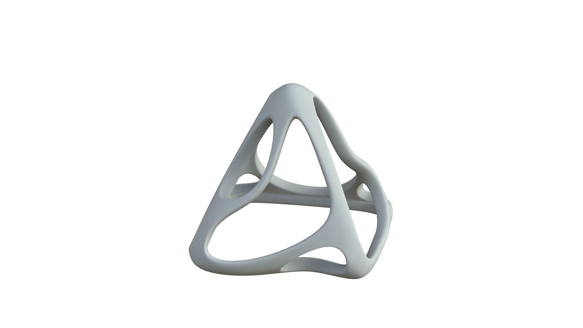 SciFi Cube Object No 59173 Low Poly Shape Low-poly 3D model_5