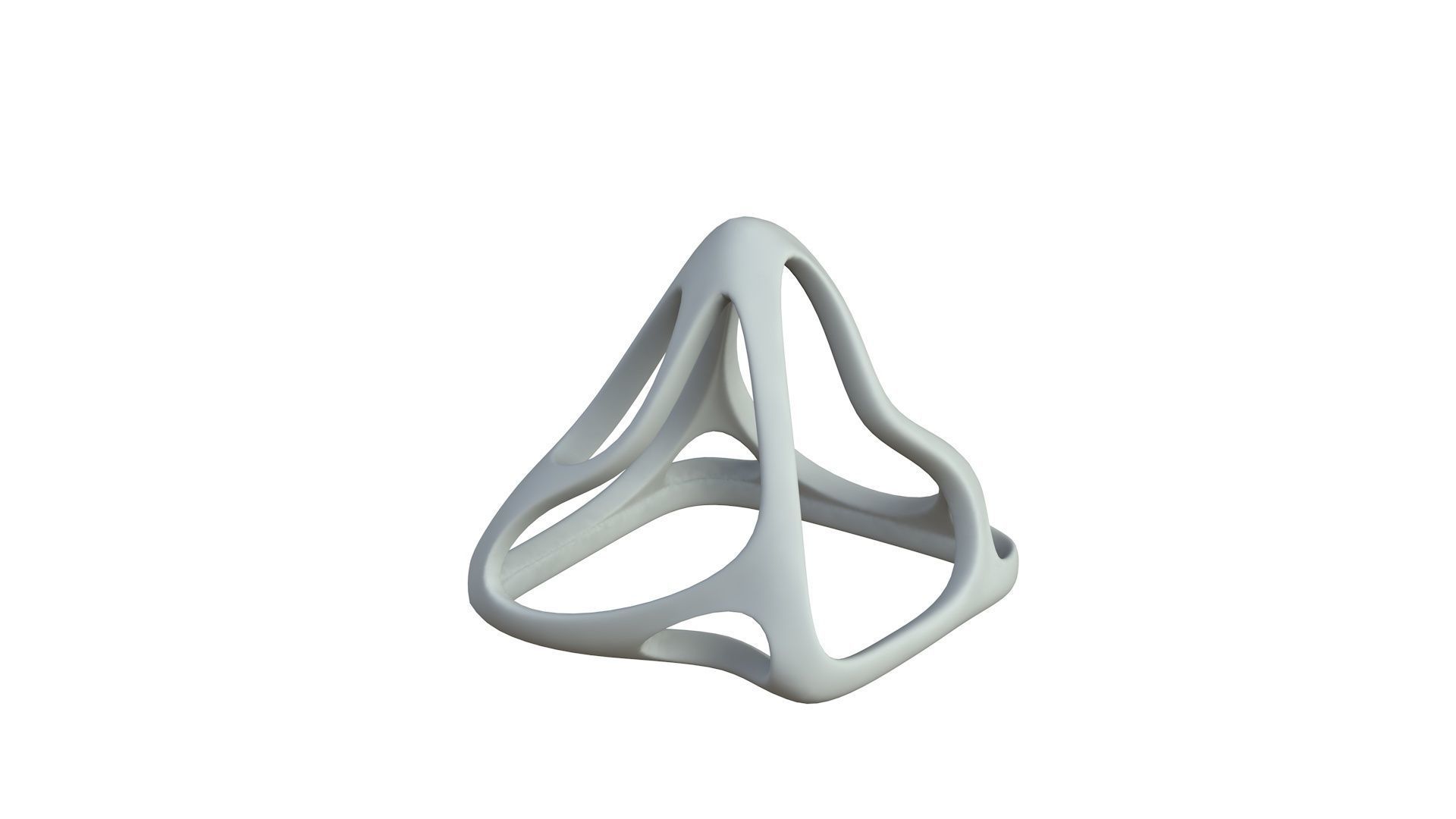 SciFi Cube Object No 59173 Low Poly Shape Low-poly 3D model_4