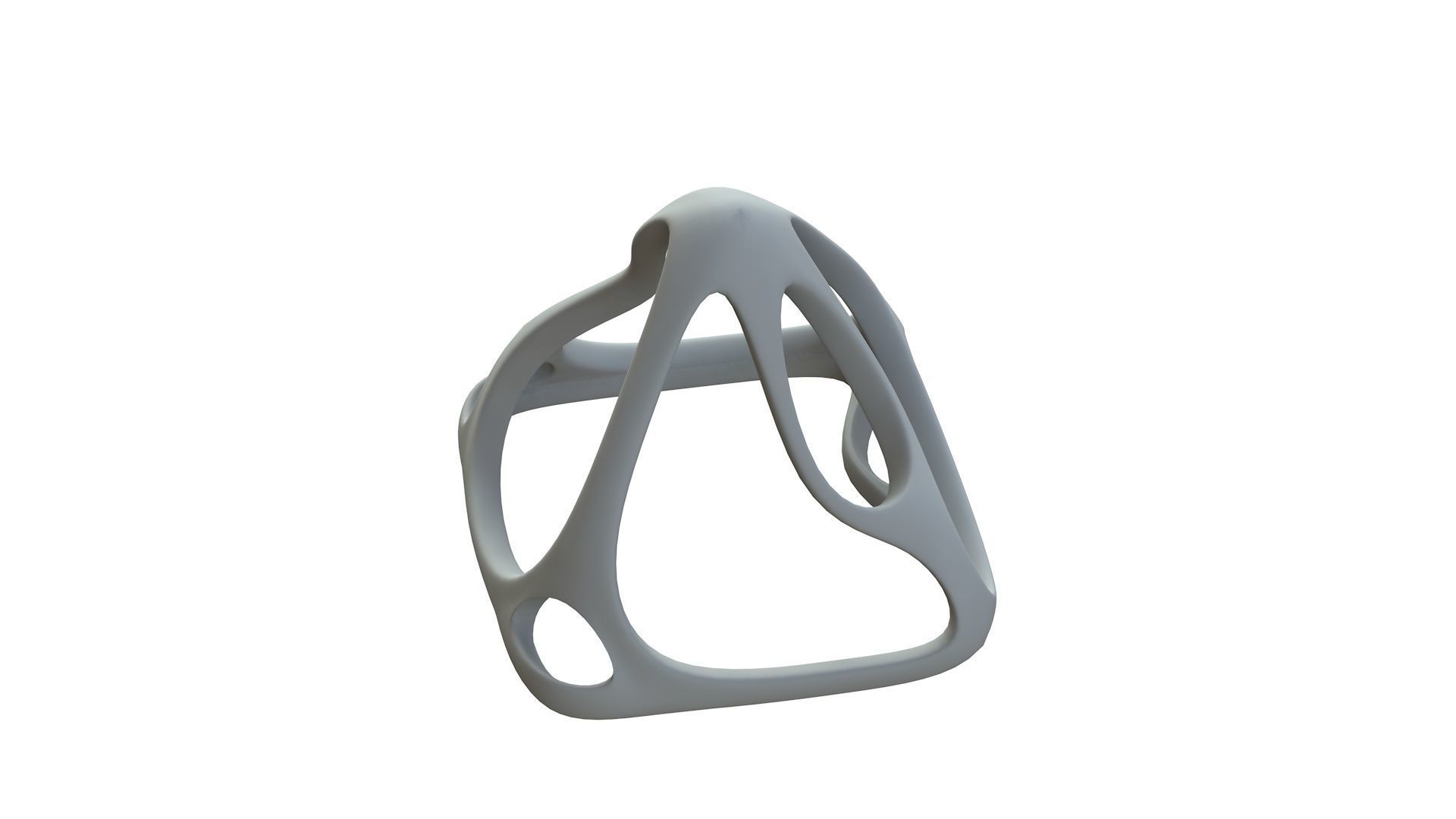 SciFi Cube Object No 59173 Low Poly Shape Low-poly 3D model_14