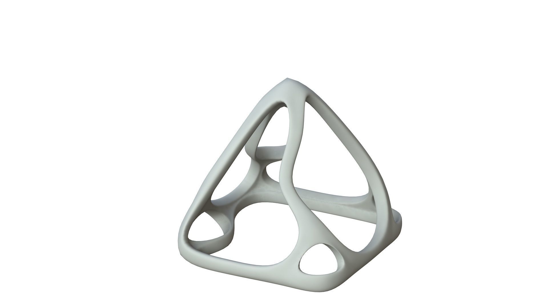 SciFi Cube Object No 59173 Low Poly Shape Low-poly 3D model_1