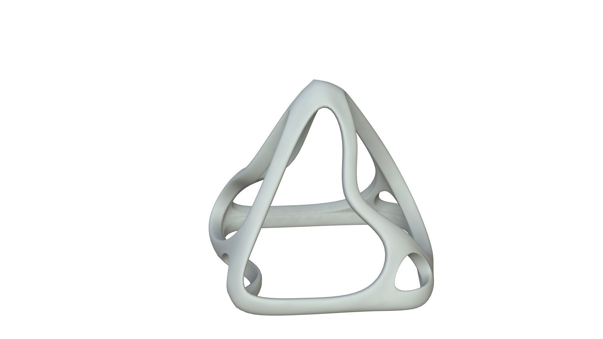 SciFi Cube Object No 59173 Low Poly Shape Low-poly 3D model_2