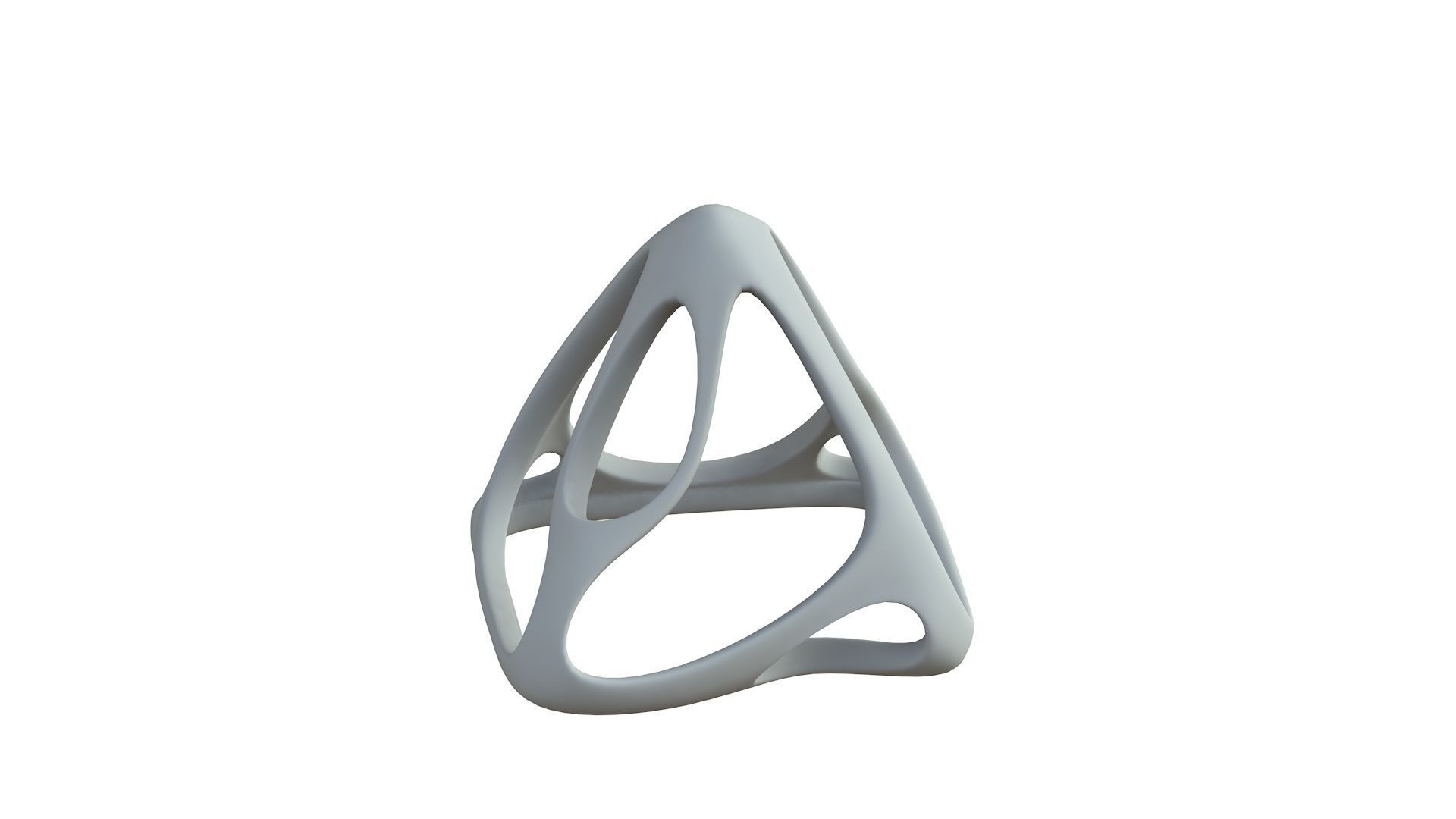 SciFi Cube Object No 59173 Low Poly Shape Low-poly 3D model_6