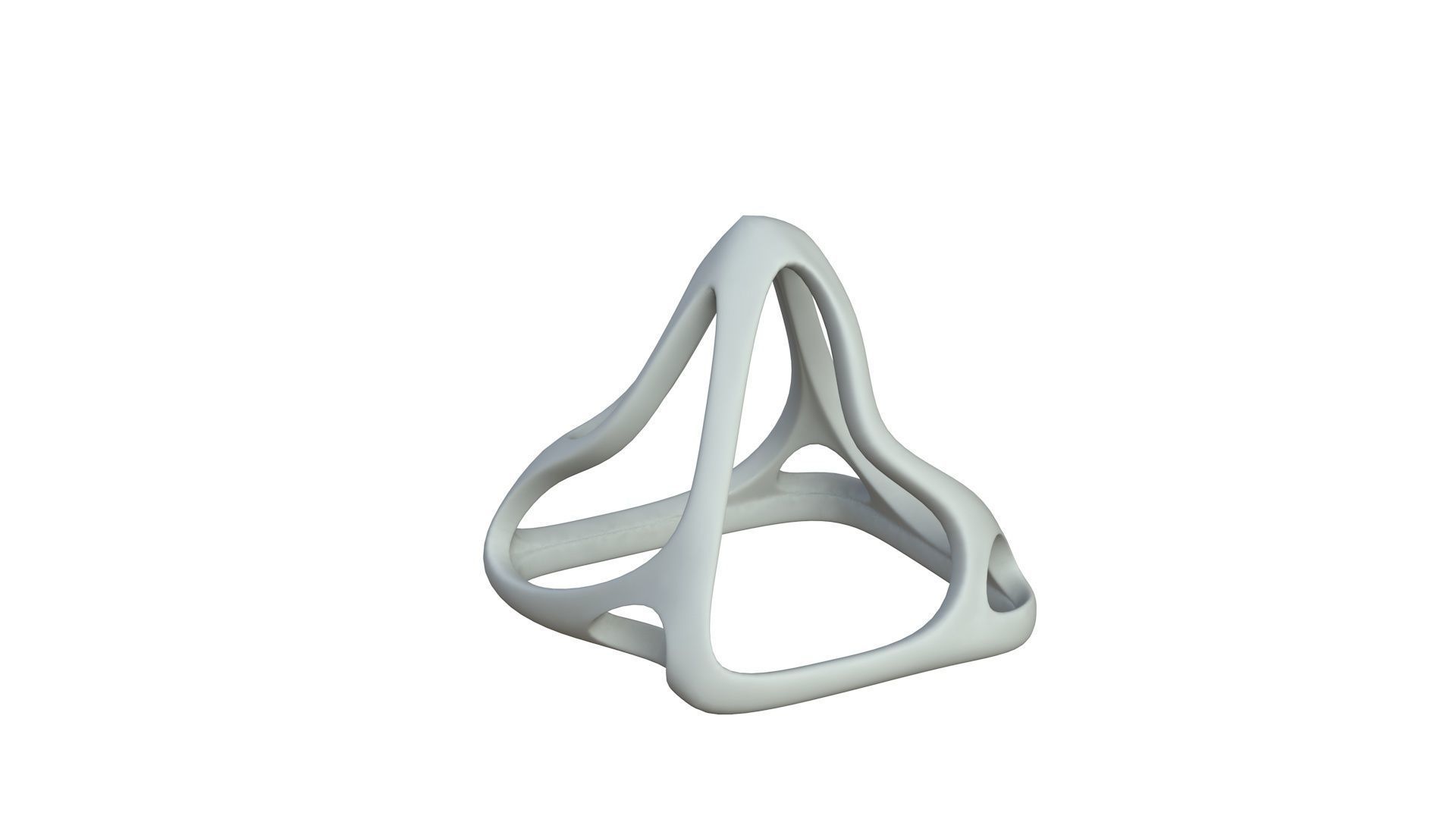 SciFi Cube Object No 59173 Low Poly Shape Low-poly 3D model_3