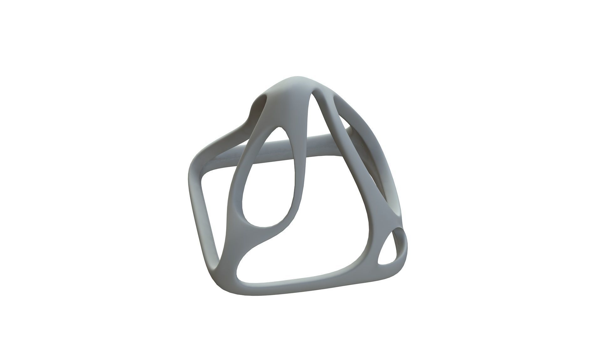 SciFi Cube Object No 59166 Low Poly Shape Low-poly 3D model_14