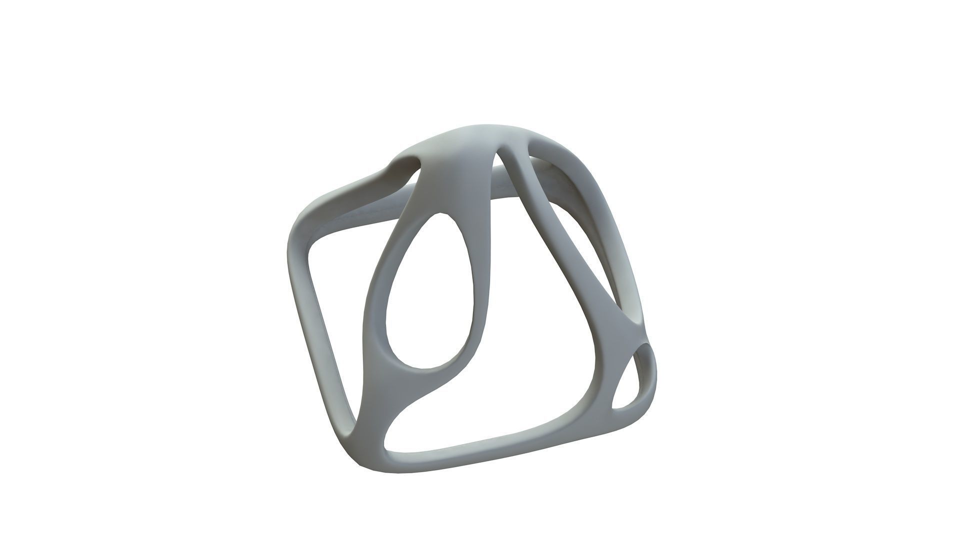 SciFi Cube Object No 59166 Low Poly Shape Low-poly 3D model_17