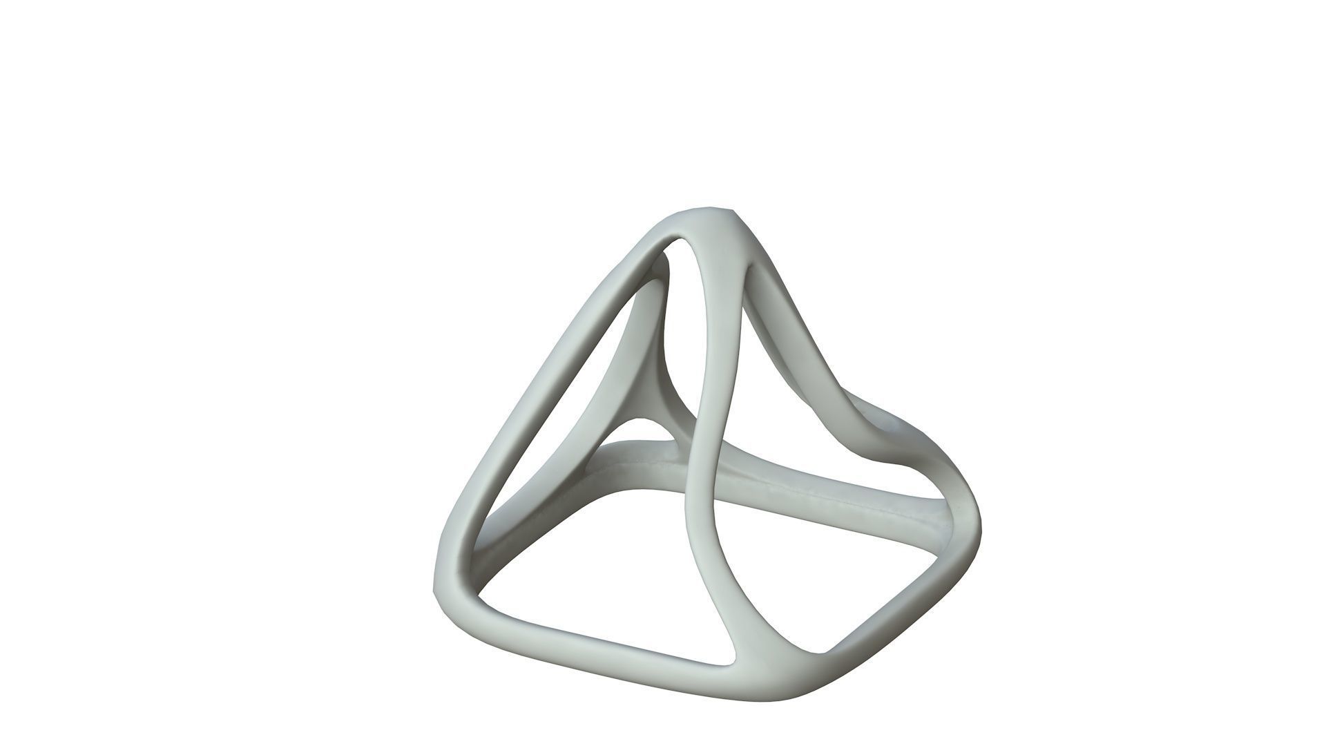 SciFi Cube Object No 59166 Low Poly Shape Low-poly 3D model_1