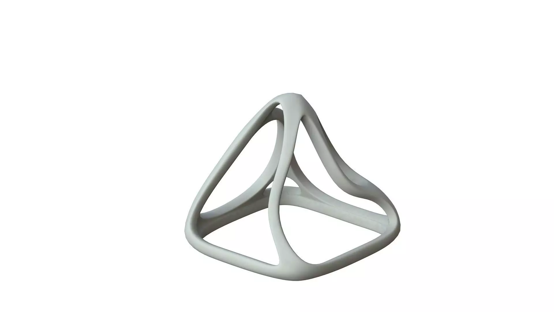 SciFi Cube Object No 59166 Low Poly Shape Low-poly 3D model_0