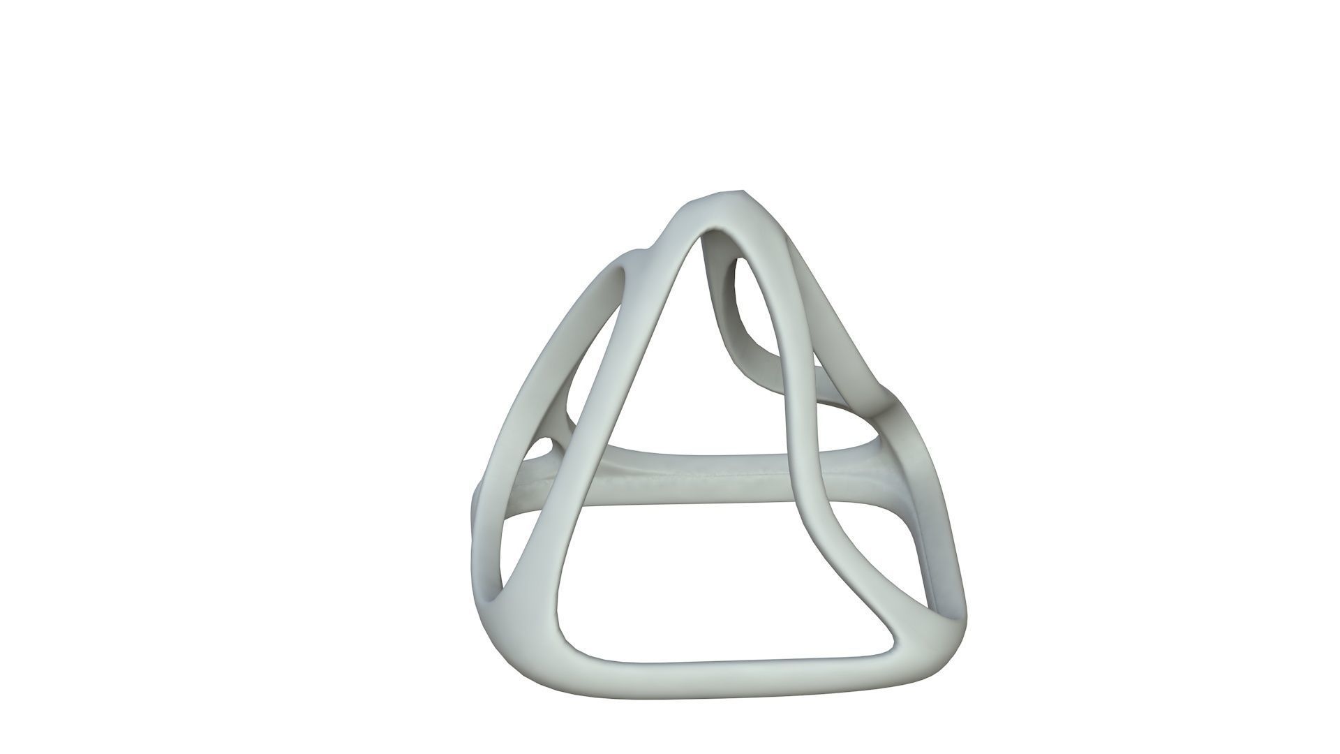 SciFi Cube Object No 59166 Low Poly Shape Low-poly 3D model_2