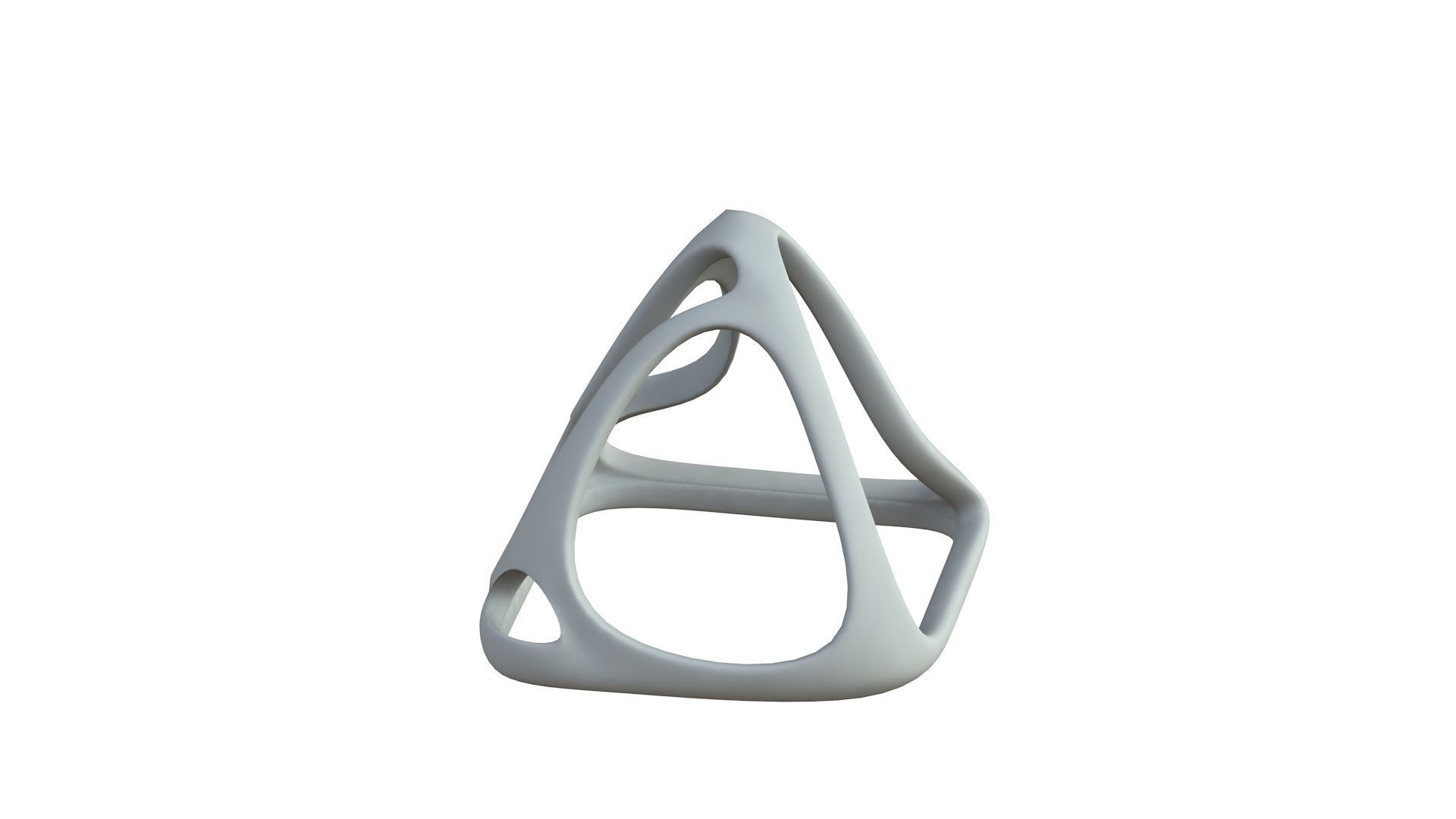 SciFi Cube Object No 59166 Low Poly Shape Low-poly 3D model_5