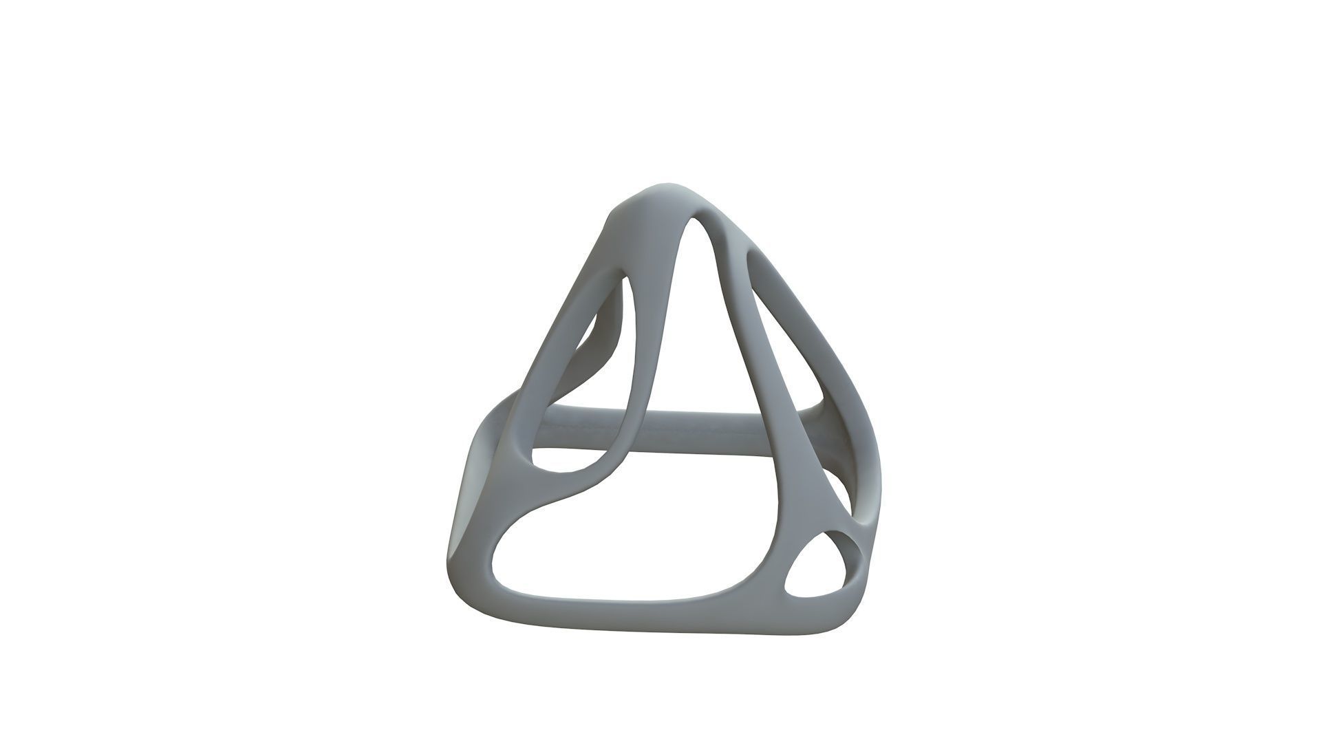 SciFi Cube Object No 59166 Low Poly Shape Low-poly 3D model_11