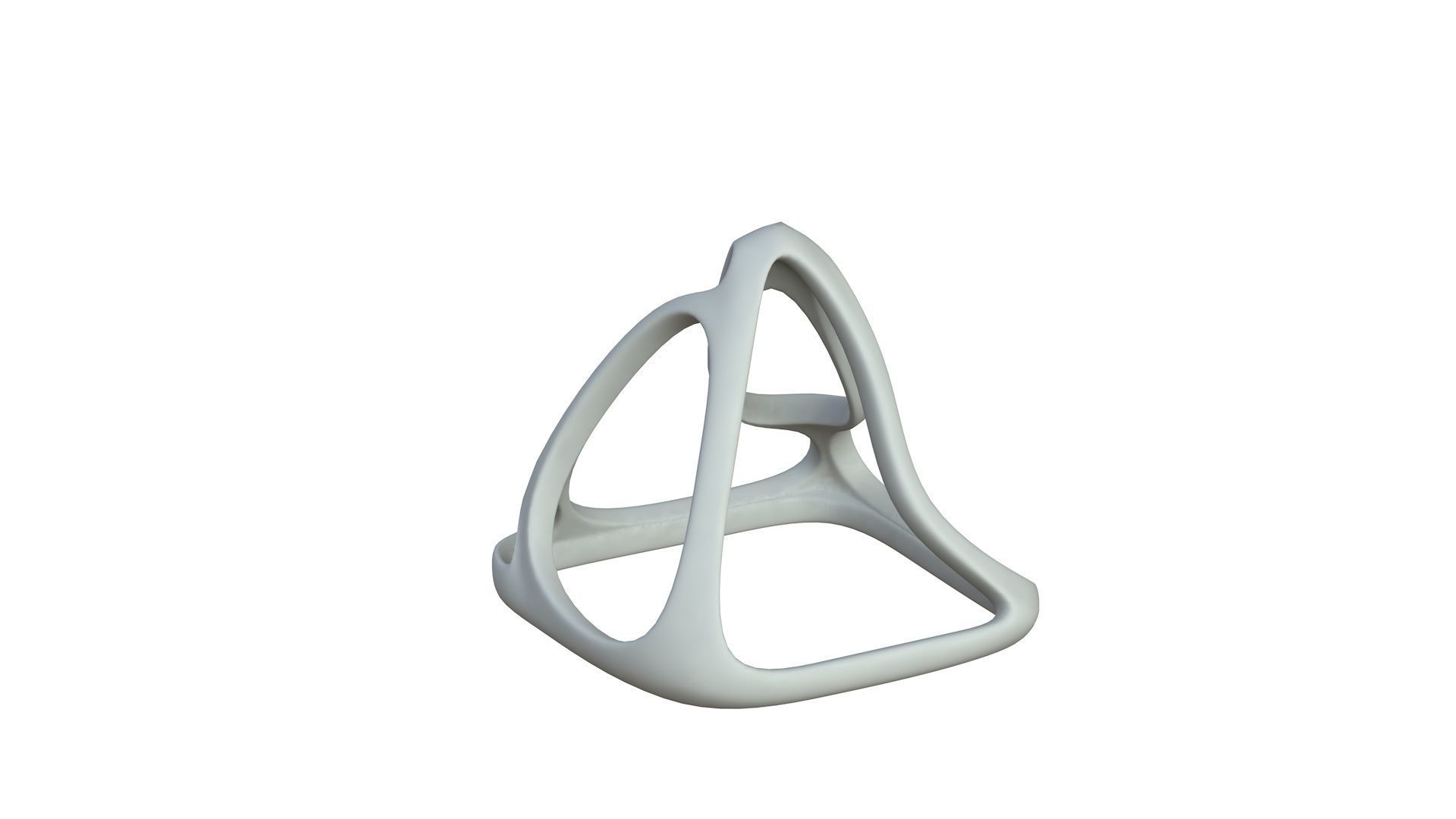 SciFi Cube Object No 59166 Low Poly Shape Low-poly 3D model_3