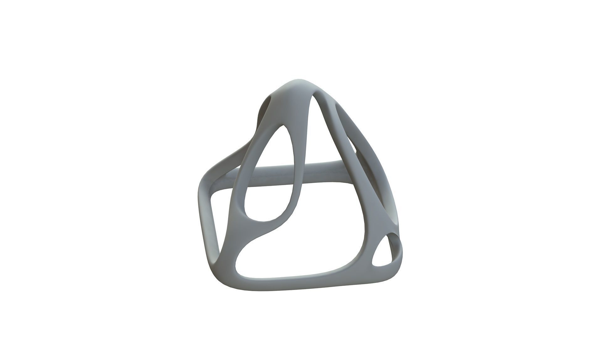 SciFi Cube Object No 59166 Low Poly Shape Low-poly 3D model_13