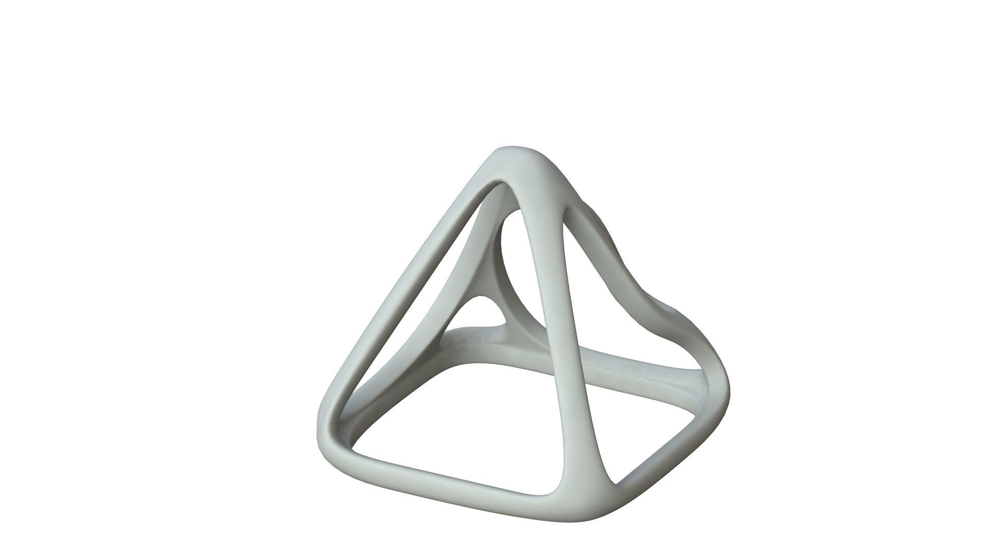 SciFi Cube Object No 58974 Low Poly Shape Low-poly 3D model_1