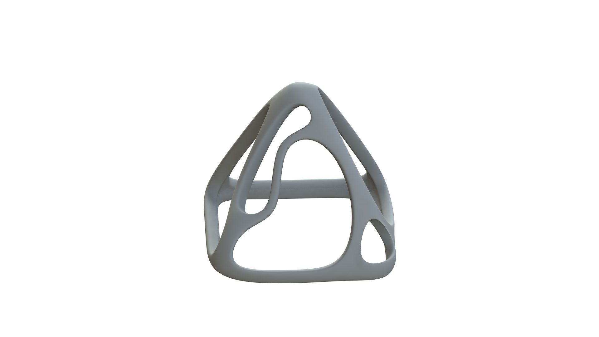 SciFi Cube Object No 58974 Low Poly Shape Low-poly 3D model_12