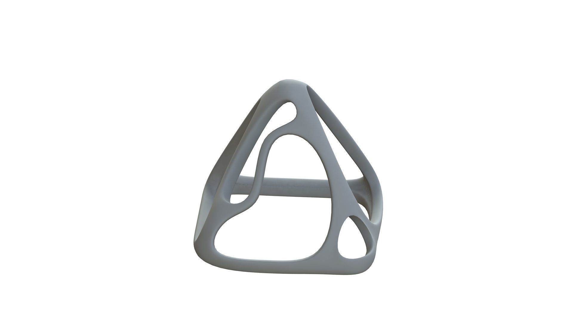 SciFi Cube Object No 58974 Low Poly Shape Low-poly 3D model_11