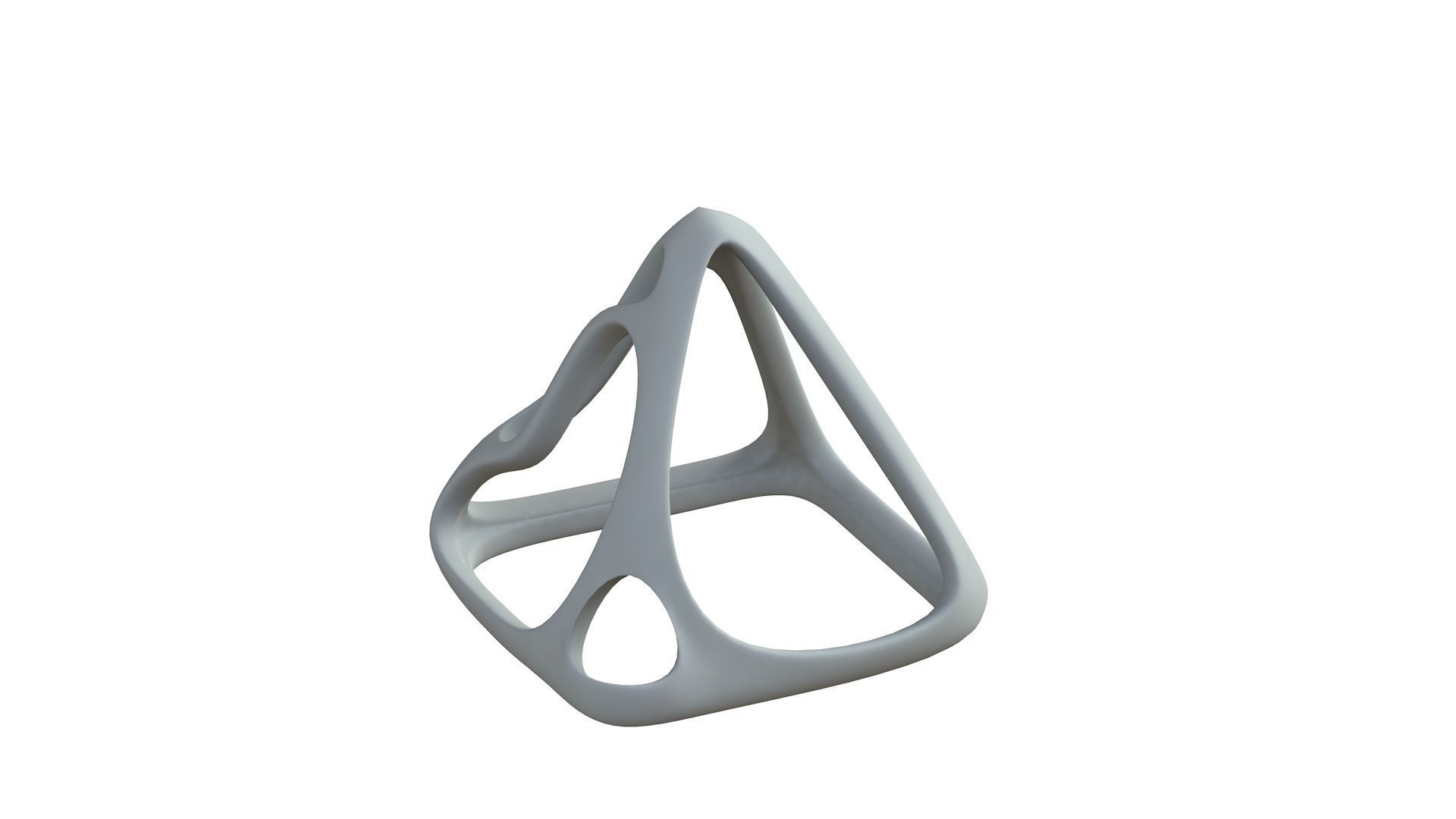 SciFi Cube Object No 58974 Low Poly Shape Low-poly 3D model_7