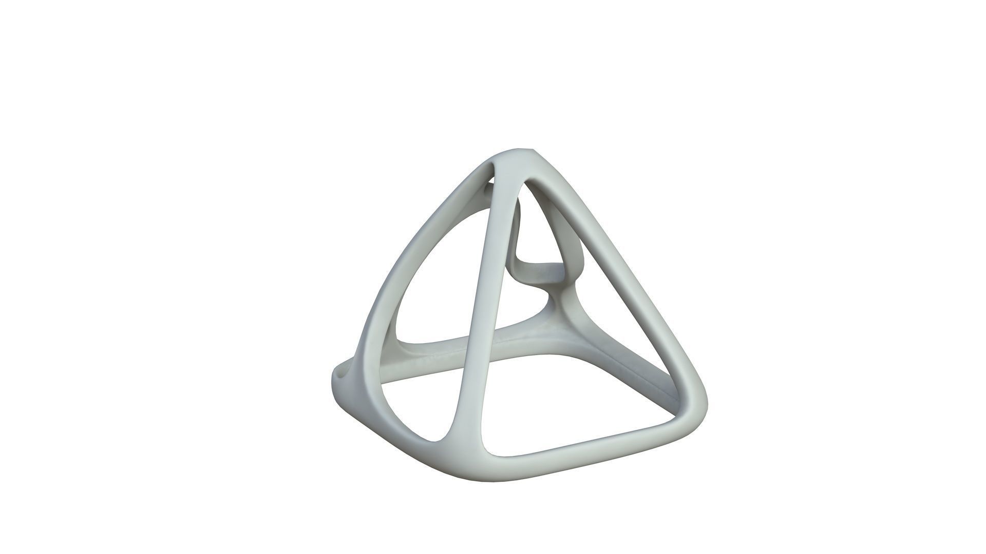 SciFi Cube Object No 58974 Low Poly Shape Low-poly 3D model_3