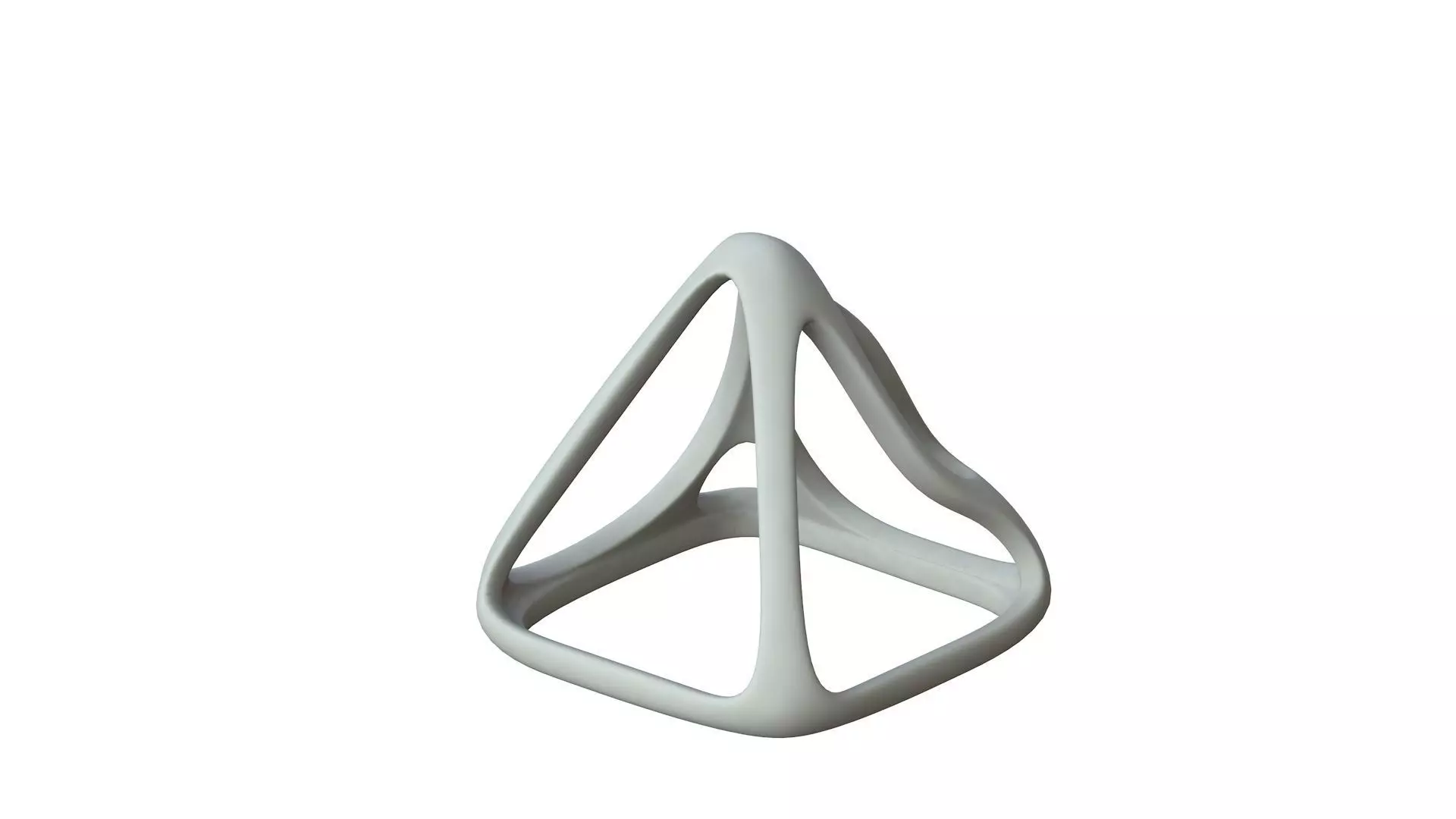 SciFi Cube Object No 58974 Low Poly Shape Low-poly 3D model_0