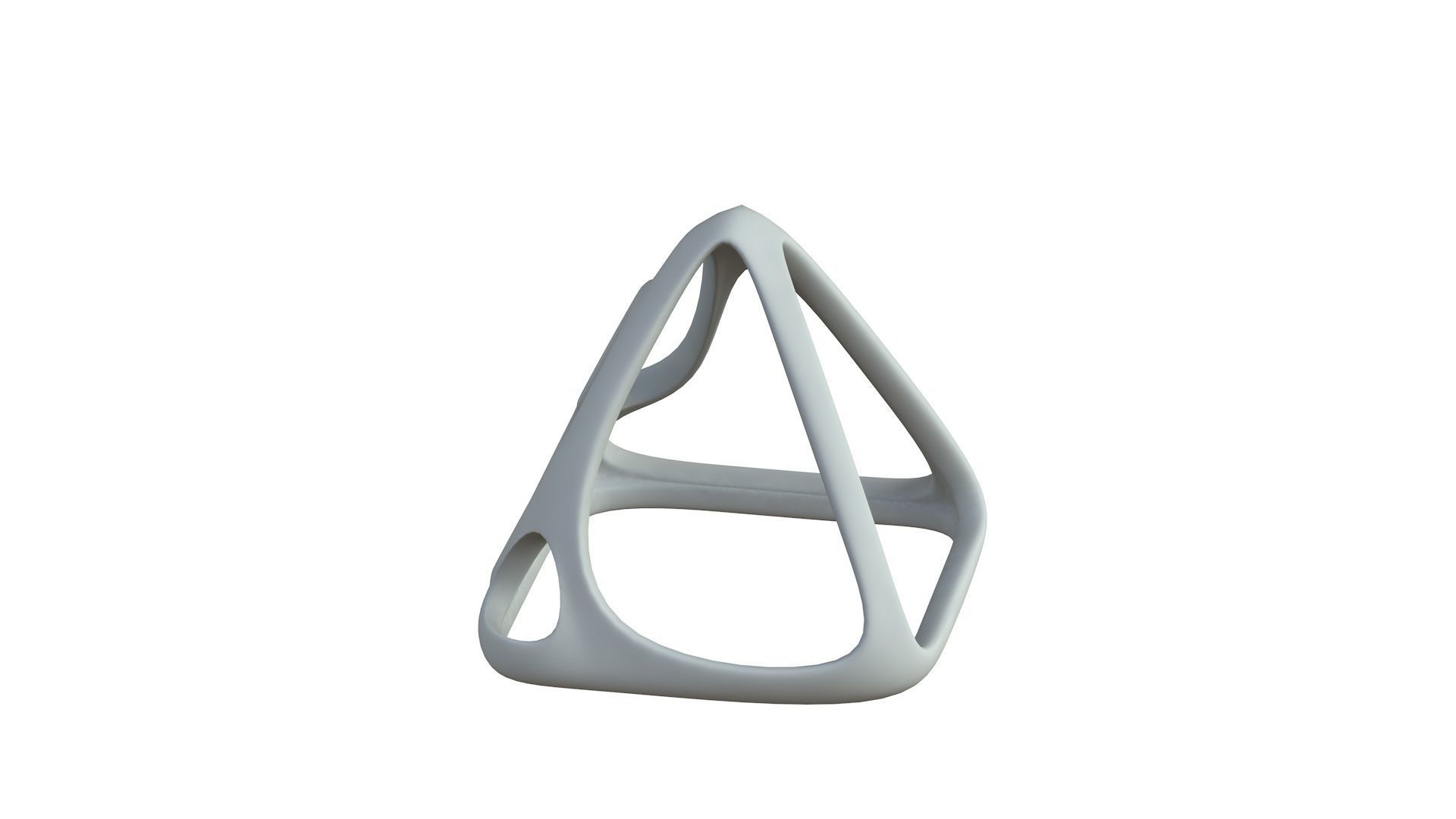 SciFi Cube Object No 58974 Low Poly Shape Low-poly 3D model_5