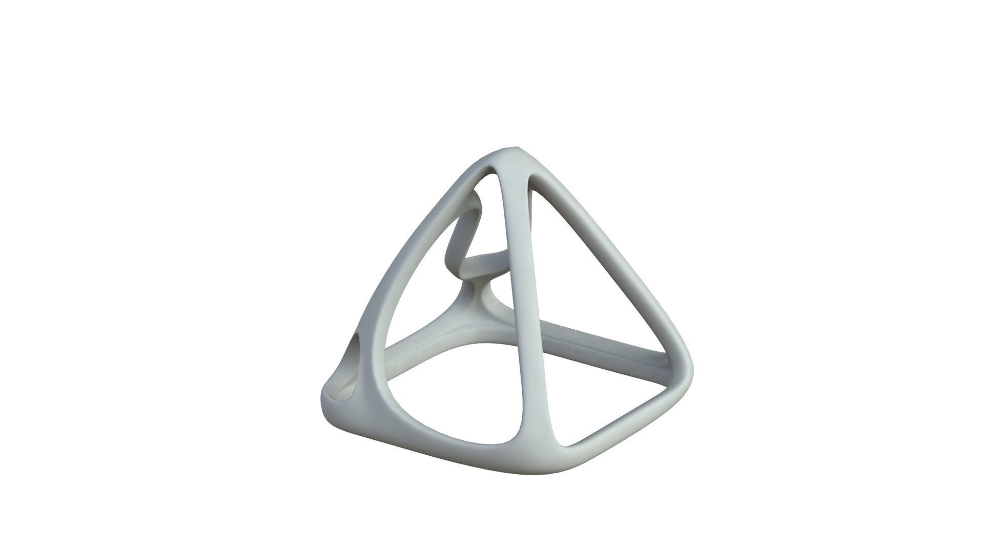 SciFi Cube Object No 58974 Low Poly Shape Low-poly 3D model_4