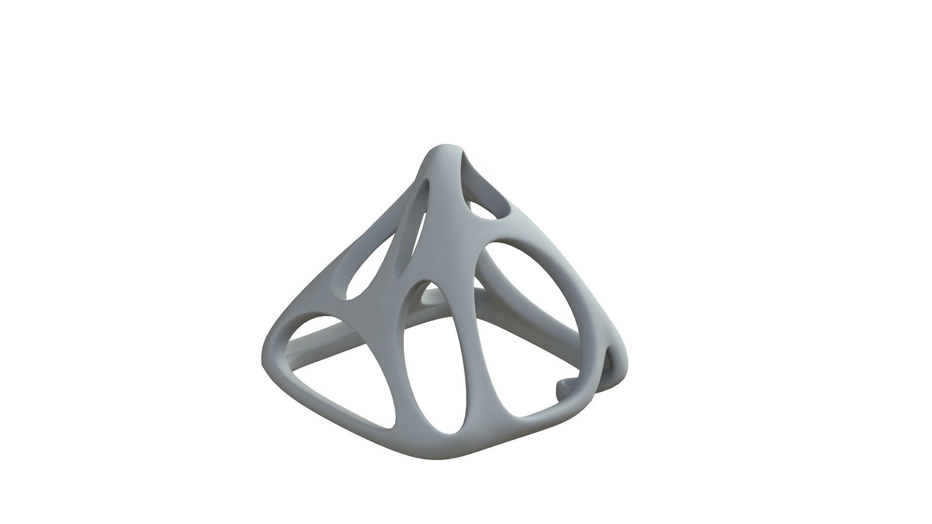 SciFi Cube Object No 58968 Low Poly Shape Low-poly 3D model_8