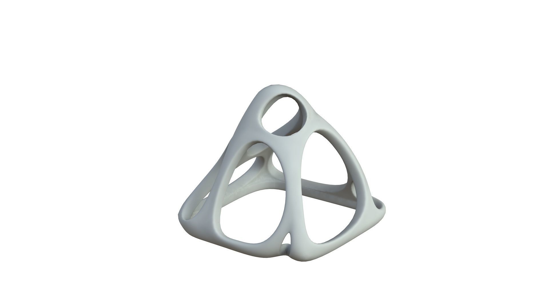 SciFi Cube Object No 58968 Low Poly Shape Low-poly 3D model_4