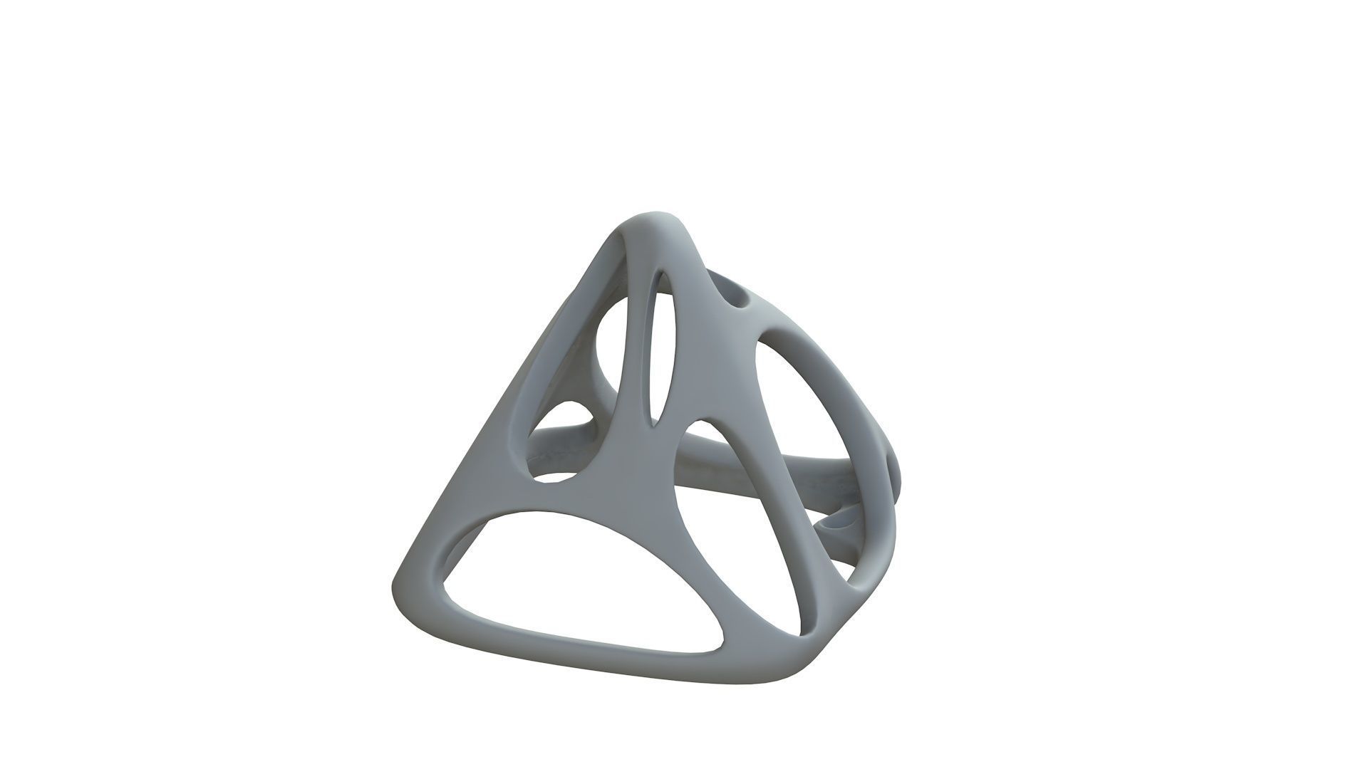 SciFi Cube Object No 58968 Low Poly Shape Low-poly 3D model_10