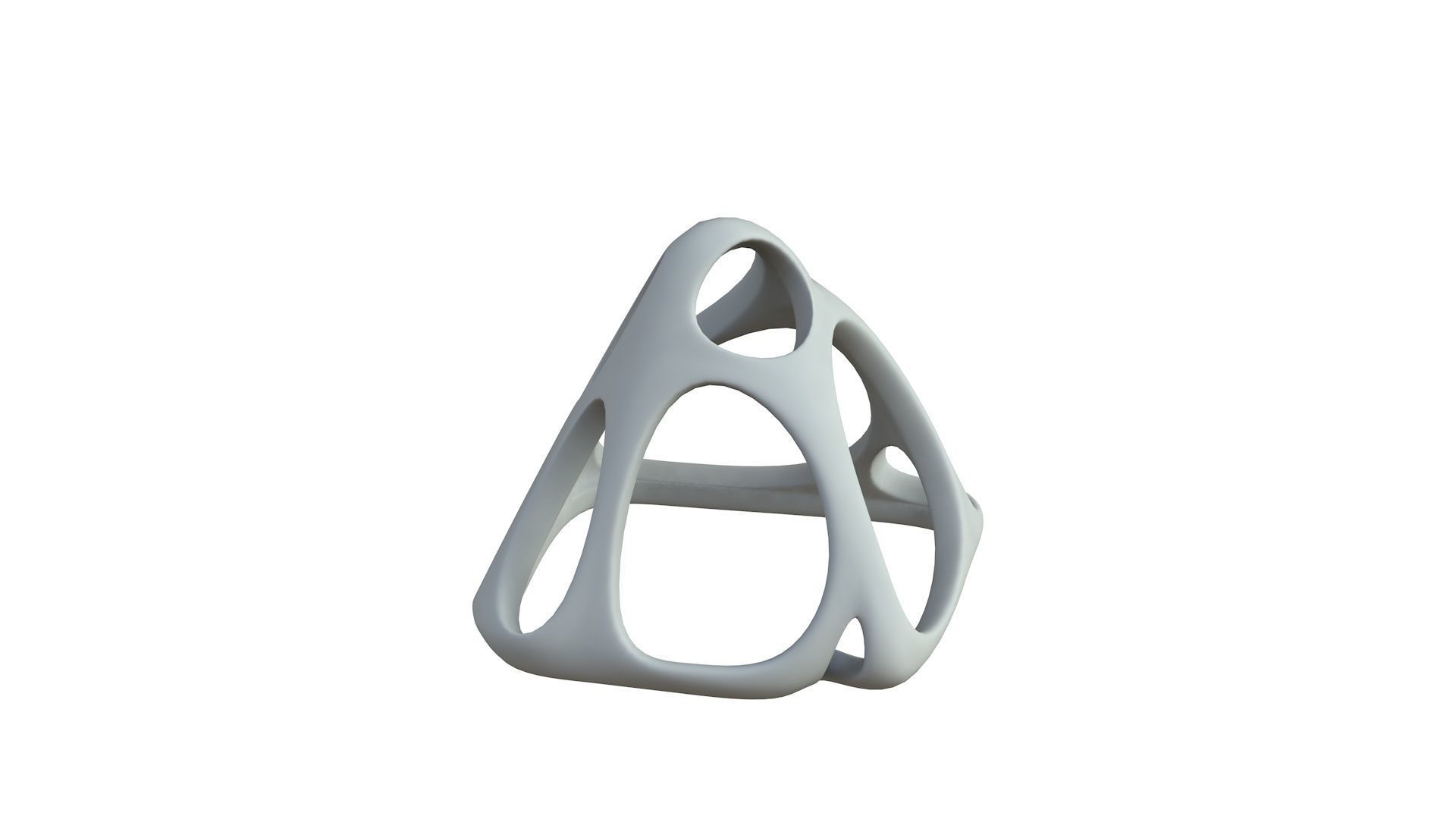 SciFi Cube Object No 58968 Low Poly Shape Low-poly 3D model_5