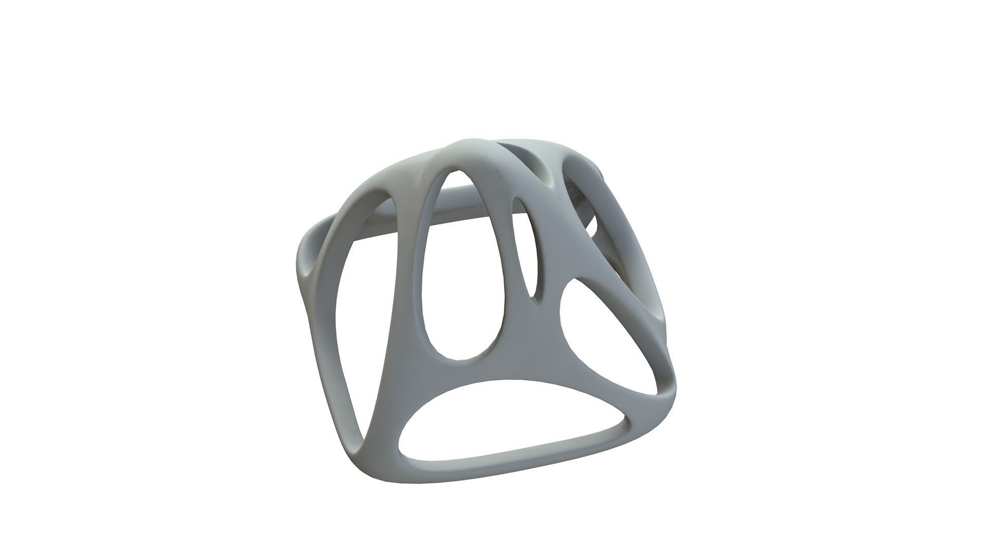 SciFi Cube Object No 58968 Low Poly Shape Low-poly 3D model_15