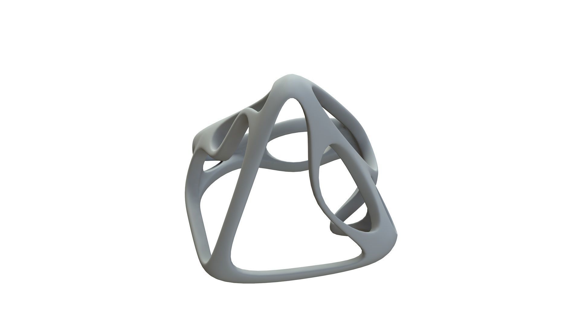 SciFi Cube Object No 58937 Low Poly Shape Low-poly 3D model_14