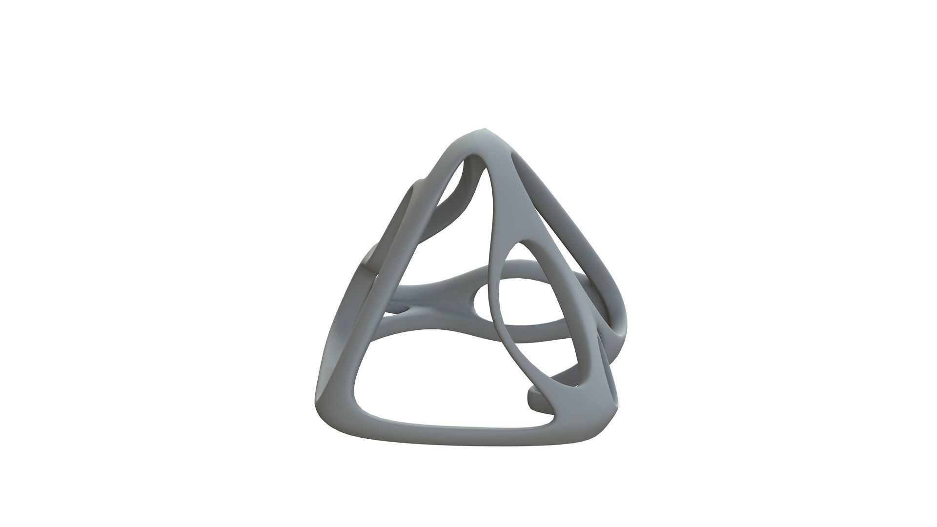 SciFi Cube Object No 58937 Low Poly Shape Low-poly 3D model_11