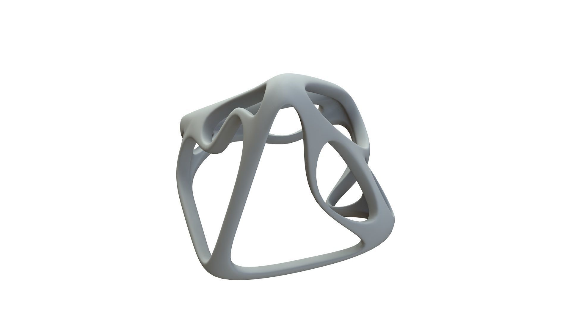 SciFi Cube Object No 58937 Low Poly Shape Low-poly 3D model_17