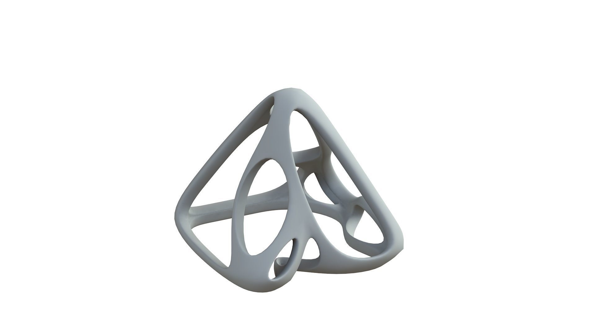 SciFi Cube Object No 58937 Low Poly Shape Low-poly 3D model_7