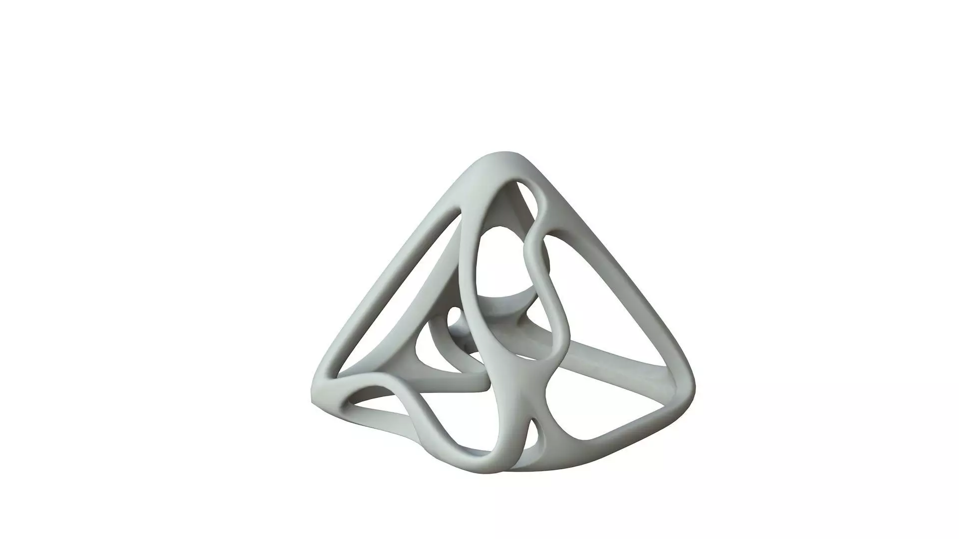 SciFi Cube Object No 58937 Low Poly Shape Low-poly 3D model_0