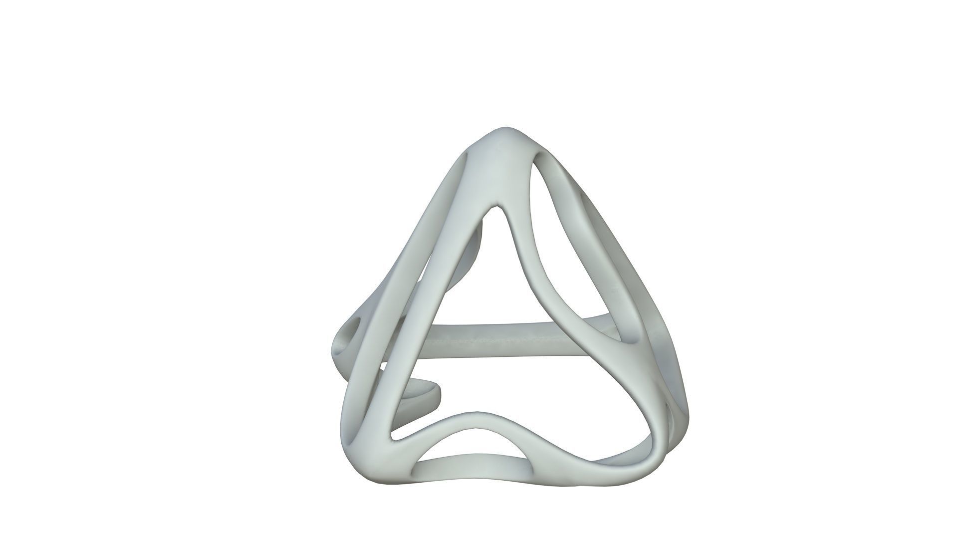 SciFi Cube Object No 58937 Low Poly Shape Low-poly 3D model_2