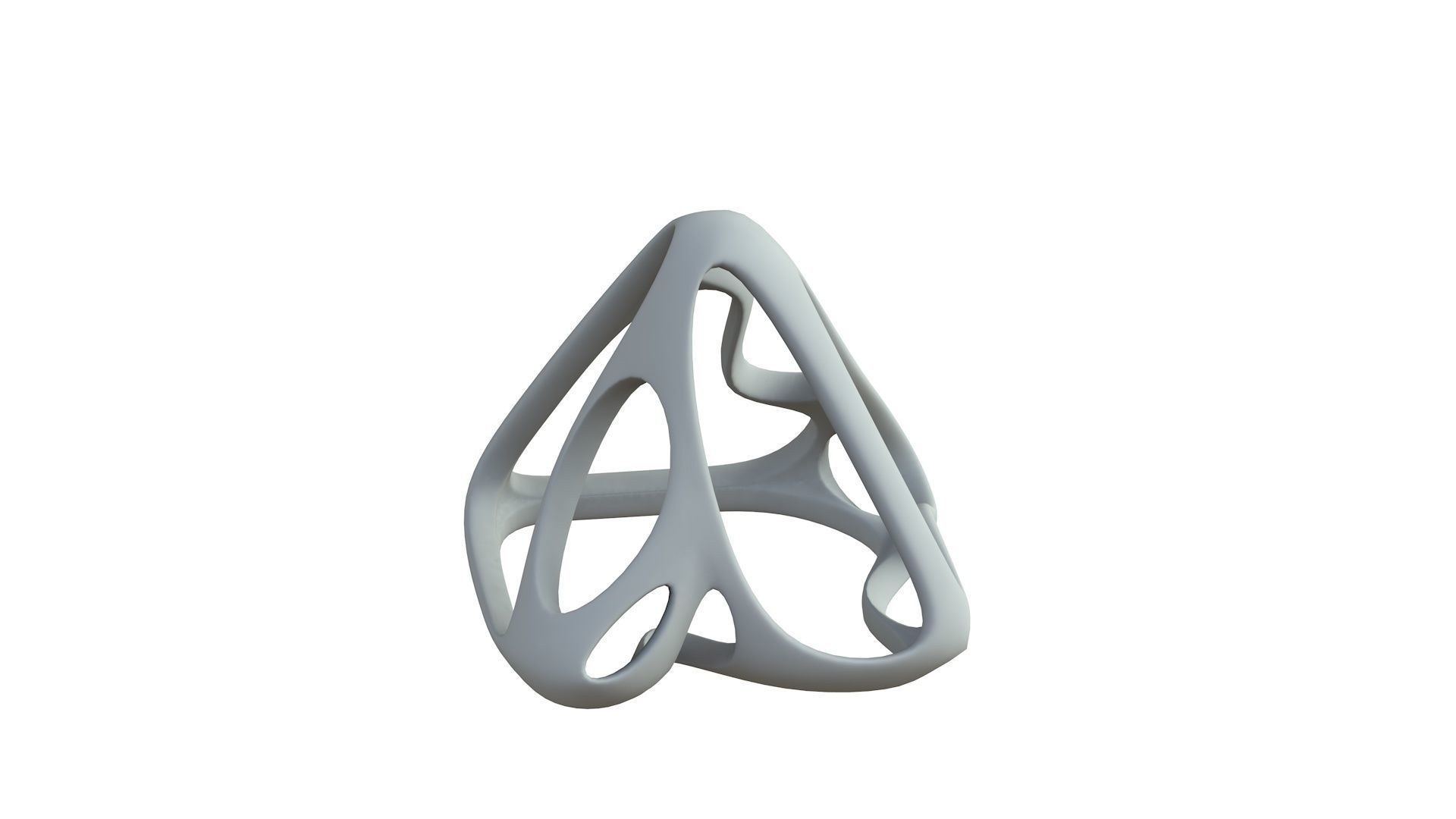 SciFi Cube Object No 58937 Low Poly Shape Low-poly 3D model_6