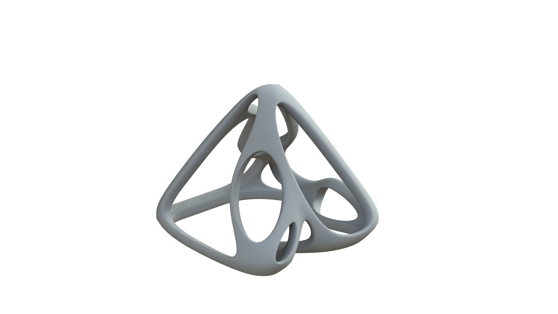 SciFi Cube Object No 58937 Low Poly Shape Low-poly 3D model_8