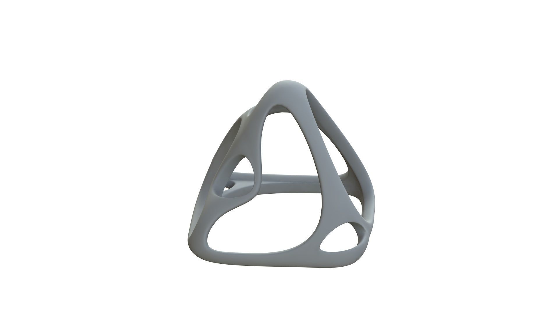 SciFi Cube Object No 58921 Low Poly Shape Low-poly 3D model_11