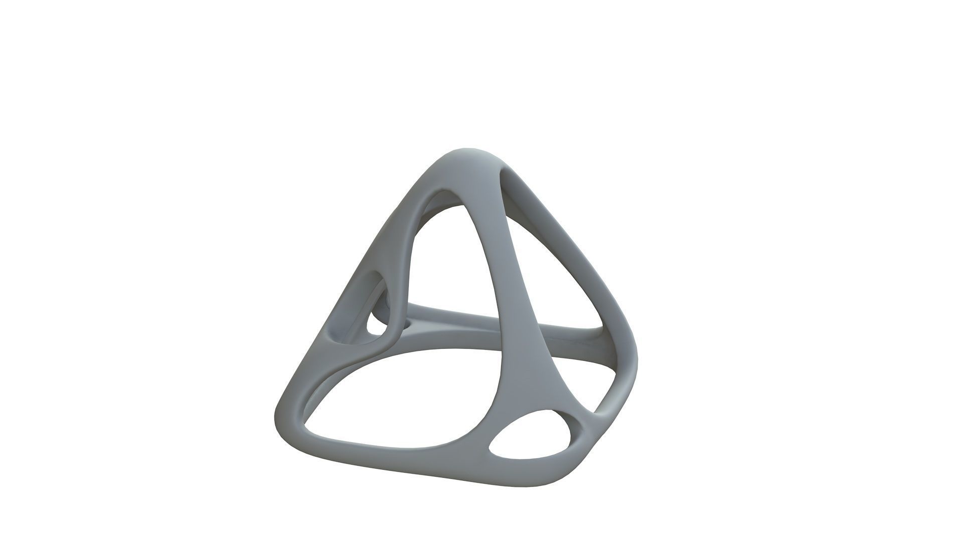 SciFi Cube Object No 58921 Low Poly Shape Low-poly 3D model_10