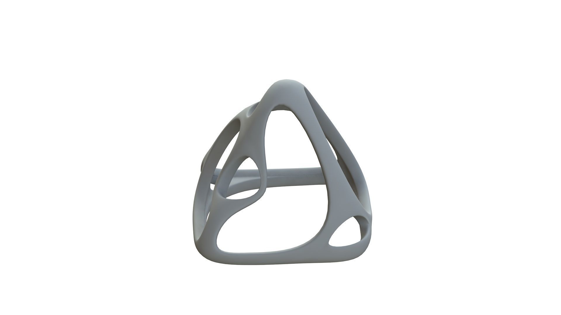 SciFi Cube Object No 58921 Low Poly Shape Low-poly 3D model_12