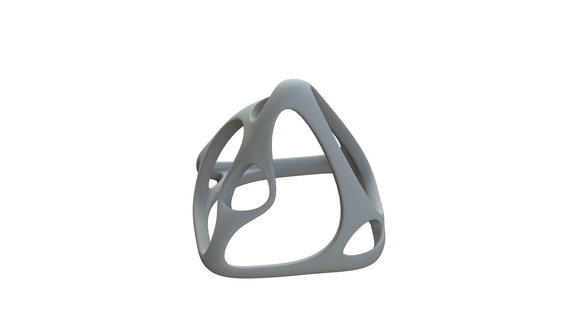 SciFi Cube Object No 58921 Low Poly Shape Low-poly 3D model_13