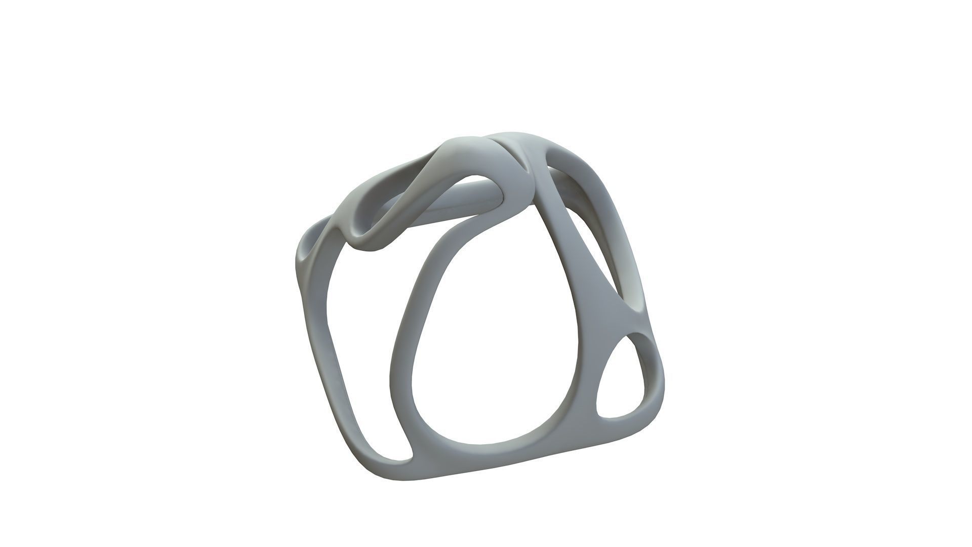 SciFi Cube Object No 58823 Low Poly Shape Low-poly 3D model_15