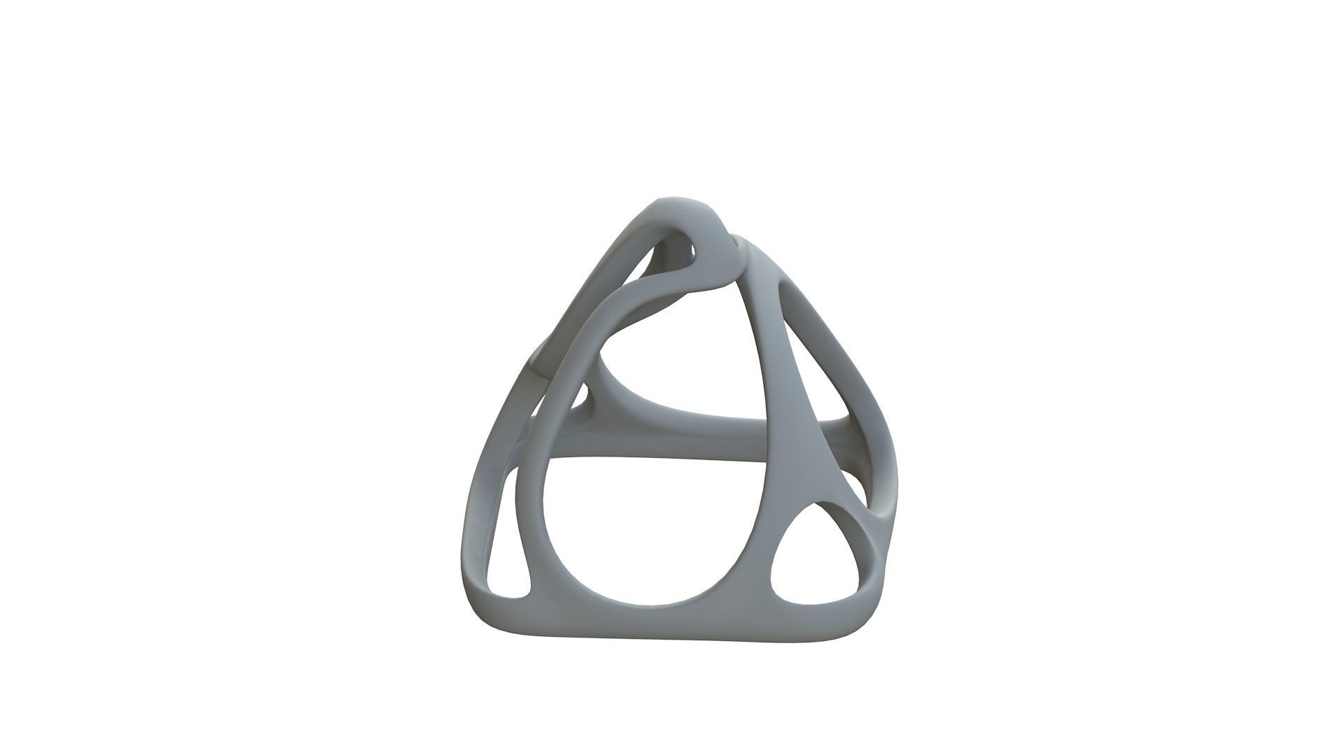 SciFi Cube Object No 58823 Low Poly Shape Low-poly 3D model_11