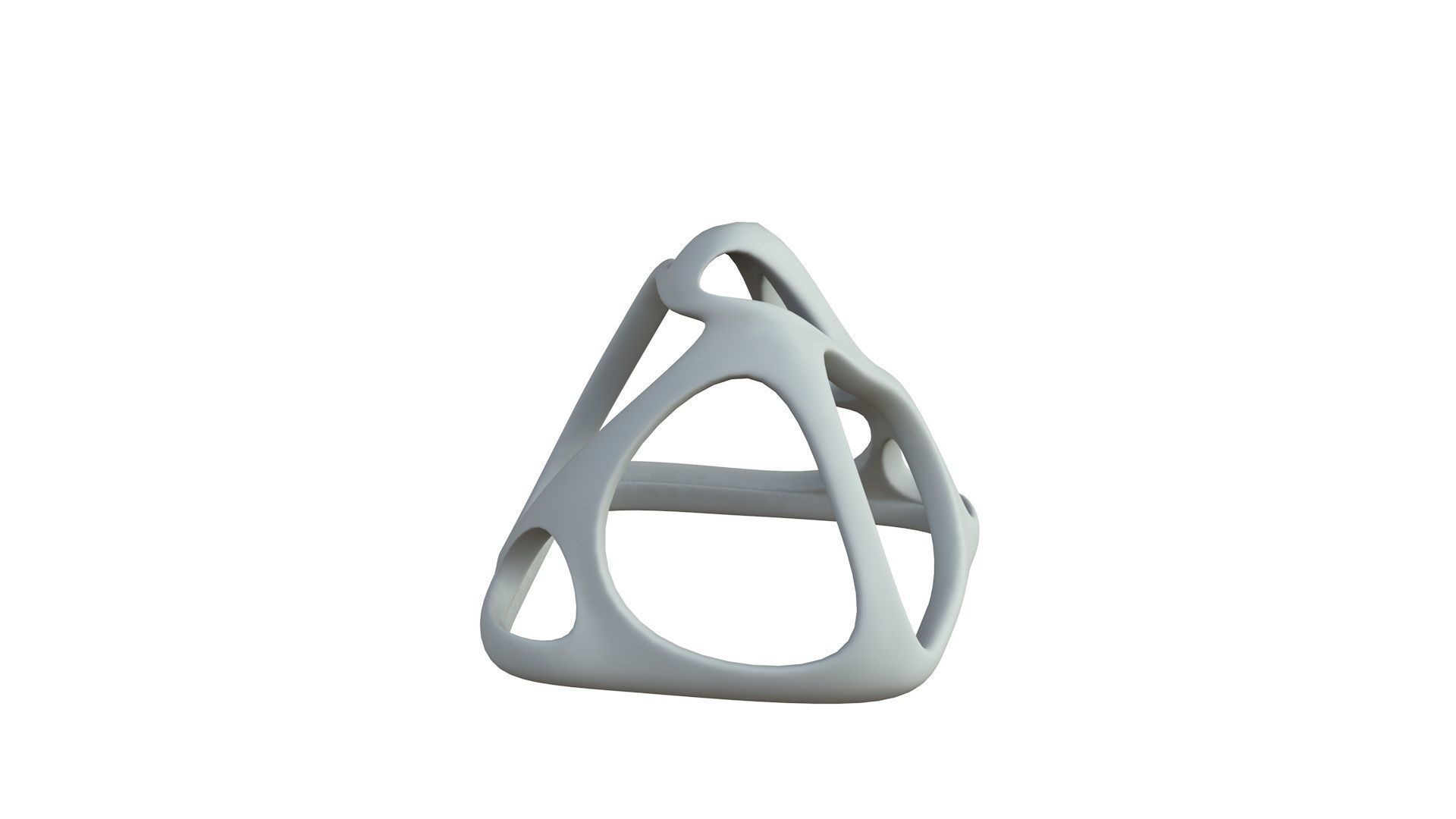 SciFi Cube Object No 58823 Low Poly Shape Low-poly 3D model_5