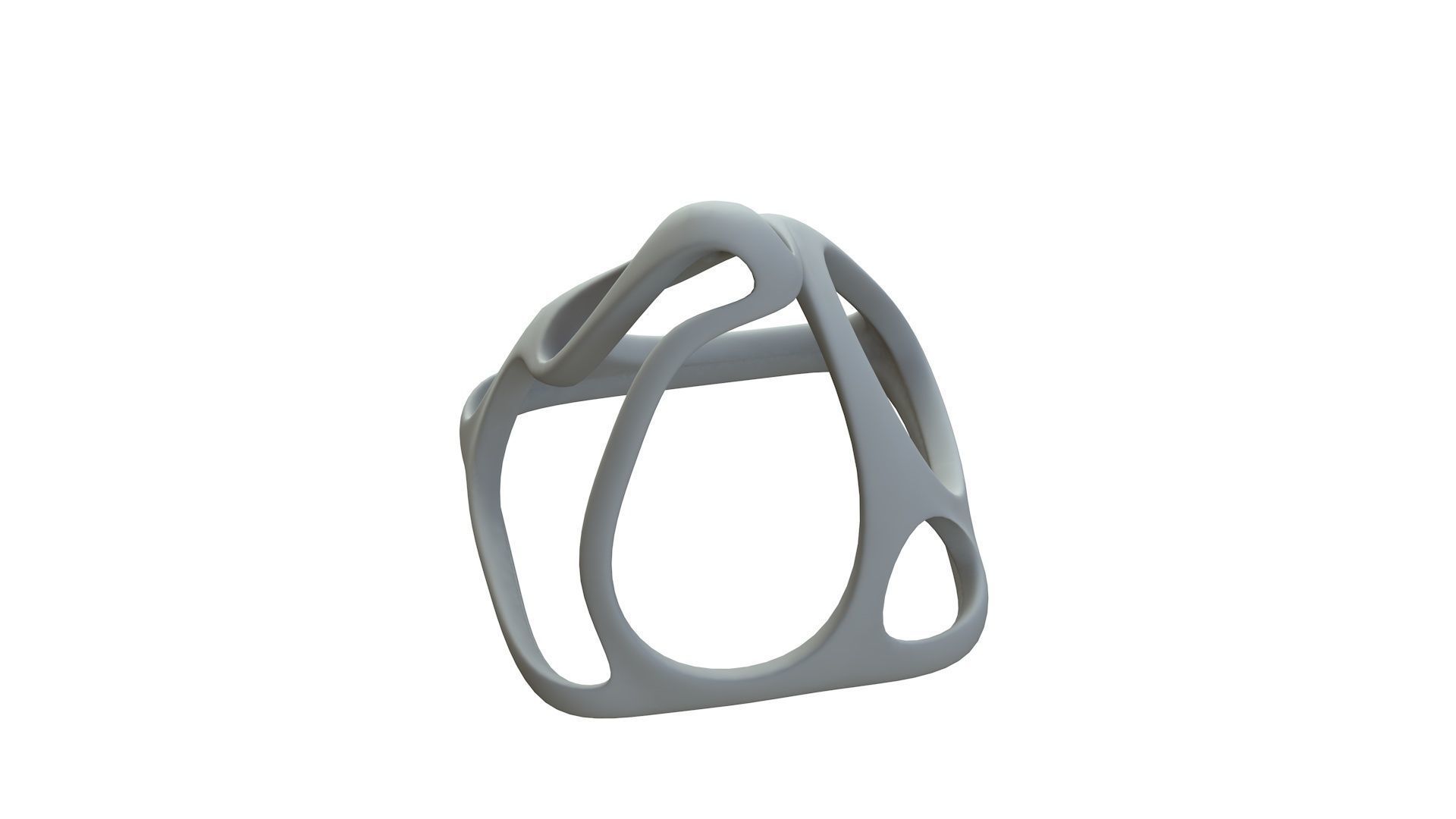 SciFi Cube Object No 58823 Low Poly Shape Low-poly 3D model_14