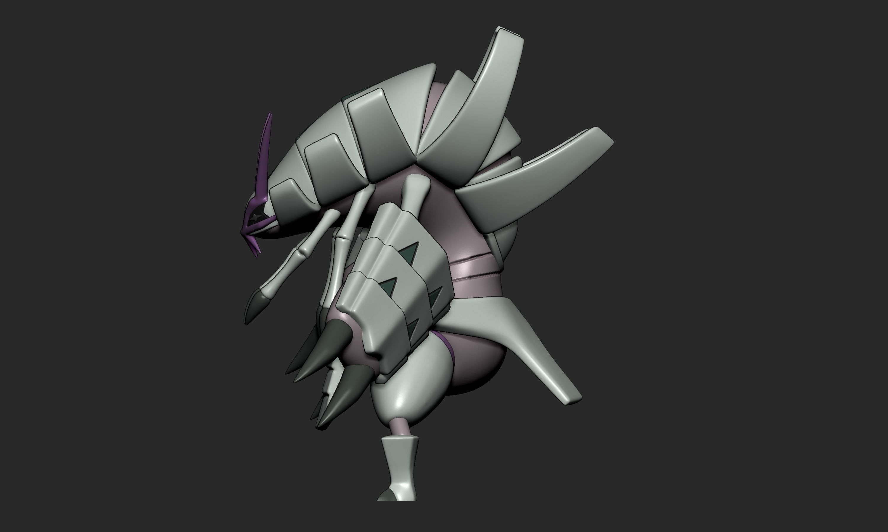 Pokemon - Wimpod and Golisopod with 2 poses 3D print model_19