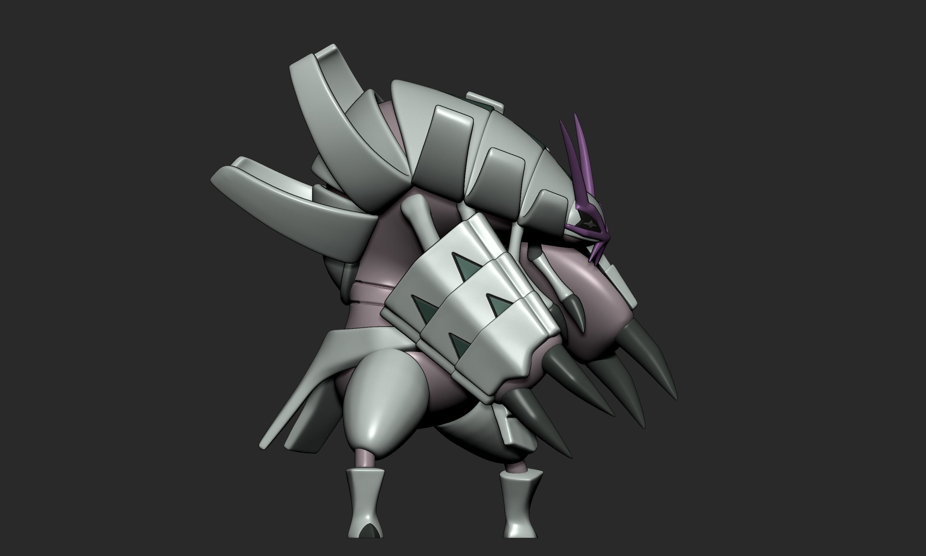 Pokemon - Wimpod and Golisopod with 2 poses 3D print model_14