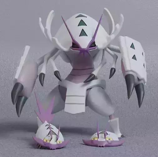 Pokemon - Wimpod and Golisopod with 2 poses
