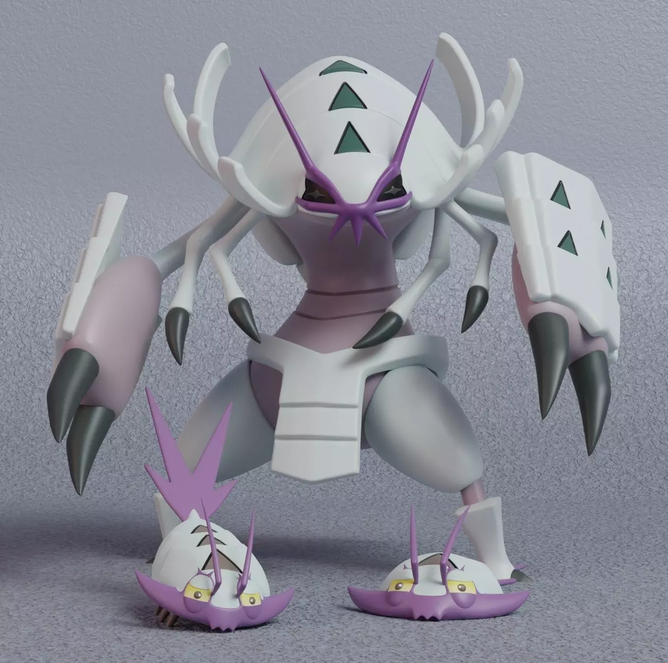 Pokemon - Wimpod and Golisopod with 2 poses 3D print model_0
